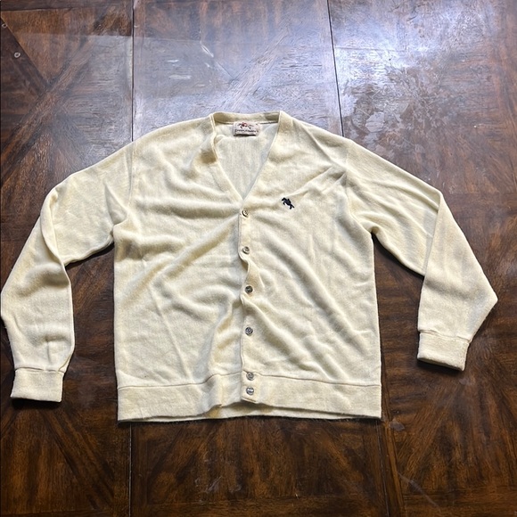 Steeplechase Other - Steeplechase Men's Cream Cardigan Sweater